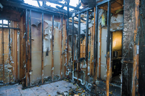 Professional Fire Damage Assessment technician working in Waconia, MN